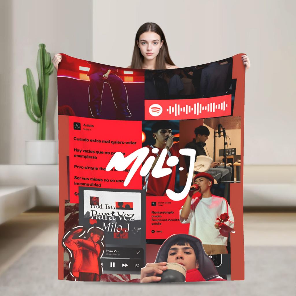 Rapper Milo J  111  Blankets Quality Warm  Throw Blanket Winter Travel Office Couch Bed Fashion Bedspread