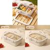 Wheat Straw Food Box With Soup Bowl For Student Lunches And Office Meal Prep
