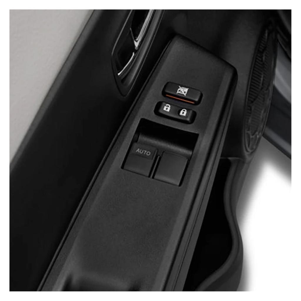 LHD Front Armrest Upper Panel 2 Doors Compatible with Toyota Vitz Yaris 2011-2014 Door Window Switch Bezel 74232-52570-C0 74231-52650-C0(1pc Front
