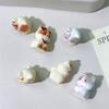 Cartoon Cute Dashboard Accessories Mini Cat Resin Garden Miniature Handicraft Accessories DIY