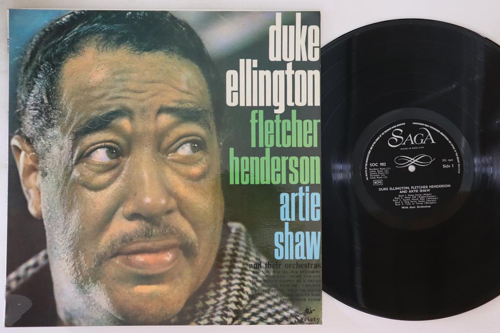 LP Record DUKE ELLINGTON FLETCHER HENDERSON  And Their Orchestras SOC982 SOCIETY 1965 UK Jazz Used
