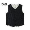 Women Fall Winter Vest Coat Soft Thick Padded Sleeveless Single Breasted Solid Color V Neck Cardigan Slim Fit Warm Pockets Lady Waistcoat