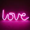 Silicone Led Neon Sign LOVE Creative Confession Modeling Lamp LED Decorative Night Light
