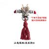 Evil-breaking ghost-bead cultural accessory,original DIY silver Chinese-style beads,Taoist bracelet components handmade jewelry