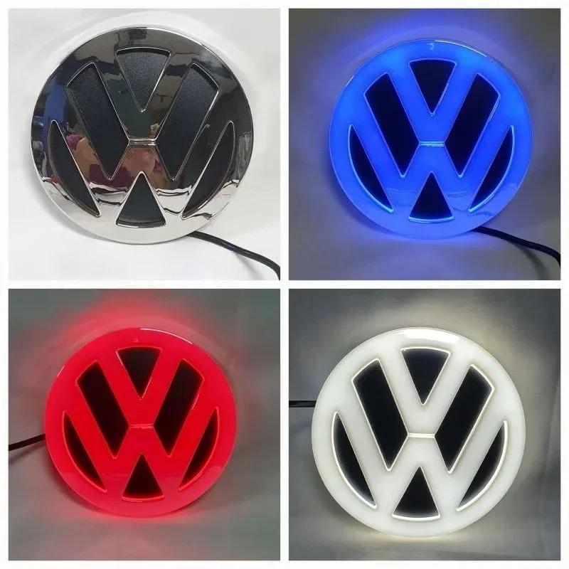Volkswagen 11CM 4D LED Car Front Rear Emblem Badge light For VW Polo Golf Jetta Beetle CC Tiguan Touran Passat MK7 MK5 B5 B6