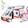 Ambulance Toys Emergency Vehicle Toy With Bright Lights and Real Sound Friction Powered Toy Car Kids Role Play Car Toys with Stretcher Kids Boys Gifts