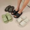 Unisex EVA Platform Slippers Comfortable Non-Slip Thick Sole Summer Beach Sandals Indoor Outdoor House Shoes with Orthopedic Support