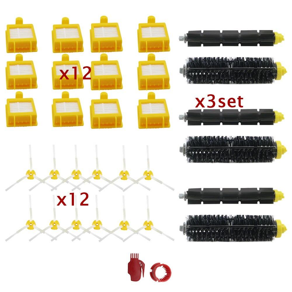 Высококачественная щетина, гибкая щетка для взбивания, фильтр Hepa и боковая щетка для пылесоса iRobot Roomba 700 Series 770 780 790