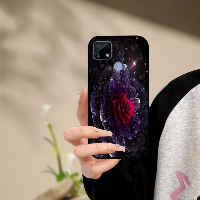 Silicone Phone Case For Realme C25s C25 Cover Painted Soft For Realme C25 C25S C21 C21Y C25Y Phone Case RealmeC25s C 25 s Funda