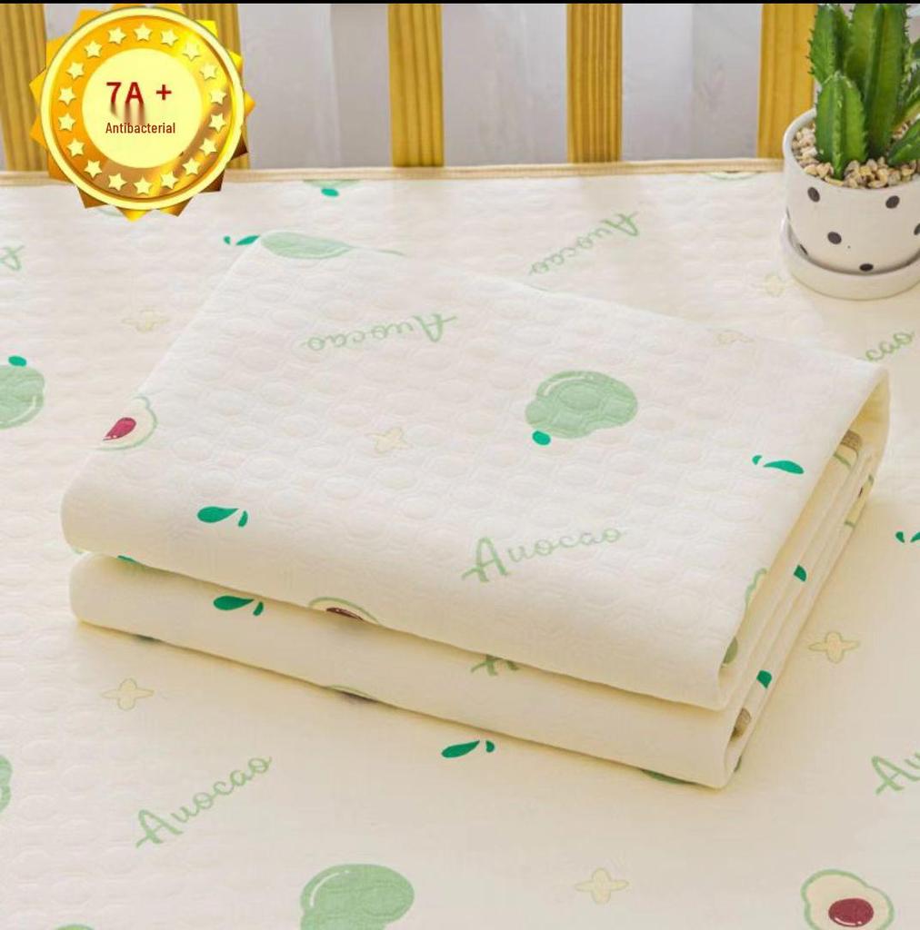 Waterproof Cotton Baby Urine Pad, Large, Washable, Double-Sided Anti-slip, Breathable, Leak-proof