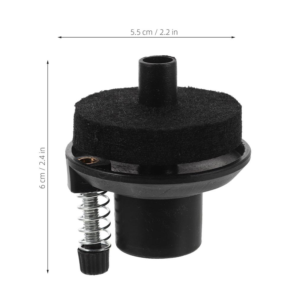 1Set Hi-Hat Cymbal Stand Replacement Pad 19Mm Tube Diameter Stable Support Cushioned Felt Base Drum Cymbal Hardware Accessories