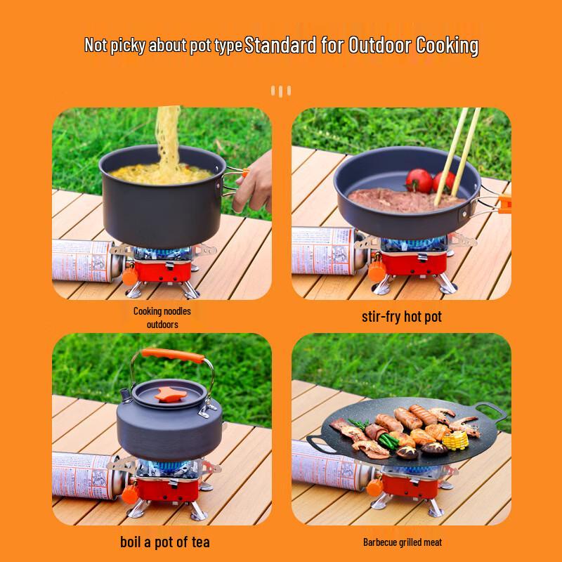 OLOEY Portable Mini Cassette Gas Stove