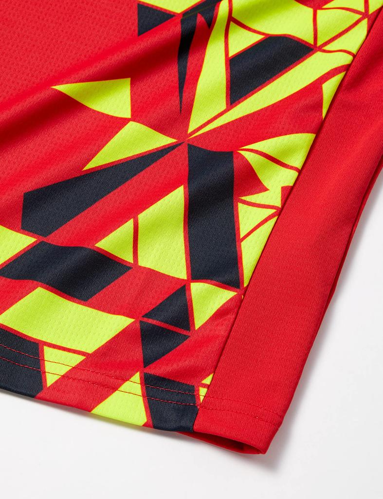 Short Sleeve Shirt Game Shirt Boys Tornado Red J120 [YONEX] (662)