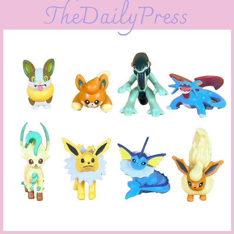 Anime Toy Eeveelution Model Pvc Miniatures For Gift And Home Decor
