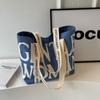 Сумка-тоут Mommy Canvas Bag New Alphabet Print Simple Trending