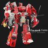 Popular Transforming Firefighting Toy: Five-in-One Police Car, Helicopter, and Ladder Model for Kids