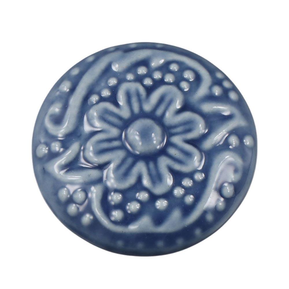 Pull Handles Door Knob Single Hole Cabinet Knob Relief Ceramic Knob Cupboard