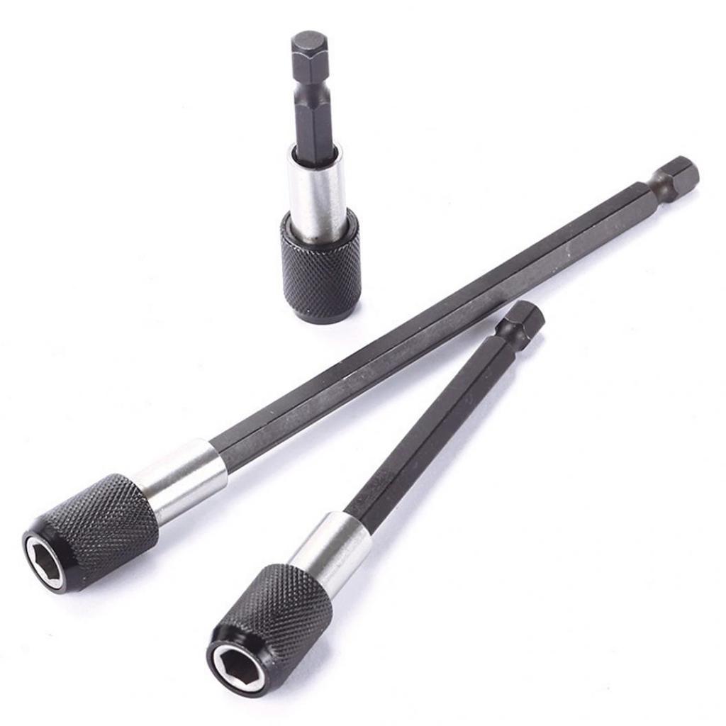 60/100/150mm 1/4 Quick Release Hex Shank Electric Drill Screwdriver Bit Holder
