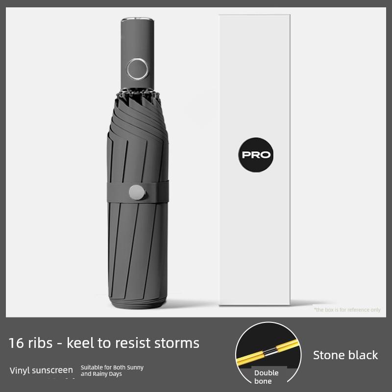 24-Bone Automatic Reverse Umbrella Female Dual-Use Sun Umbrella Sun Protection UV Protection Umbrella Large Men