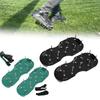 Ecofriendly Garden Planting Shoes With Plastic Material For Lawn Aeration And Gardening