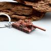 T34 Tank Keychain: Creative Car Pendant & Men's Accessory
