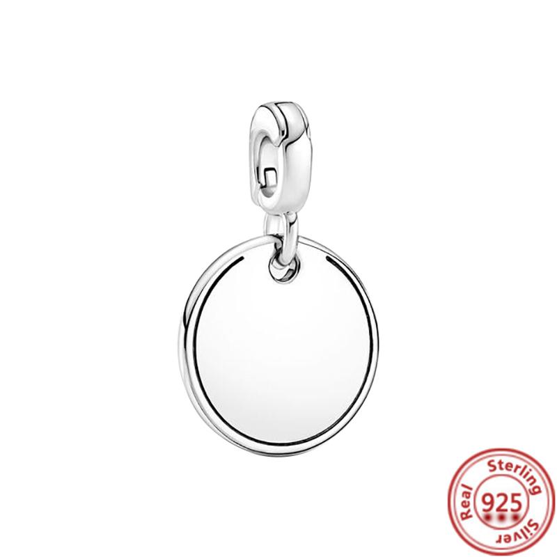 Кольцо Me из стерлингового серебра 925 пробы с круглым разъемом, двойной браслет, подходит для оригинального браслета-цепочки Me Link, ювелирные изделия