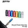 alloy Dust Cover MTB Bike Parts Wheel Tire Covered French Tyre Dustproof Valves Protector Valve Cap