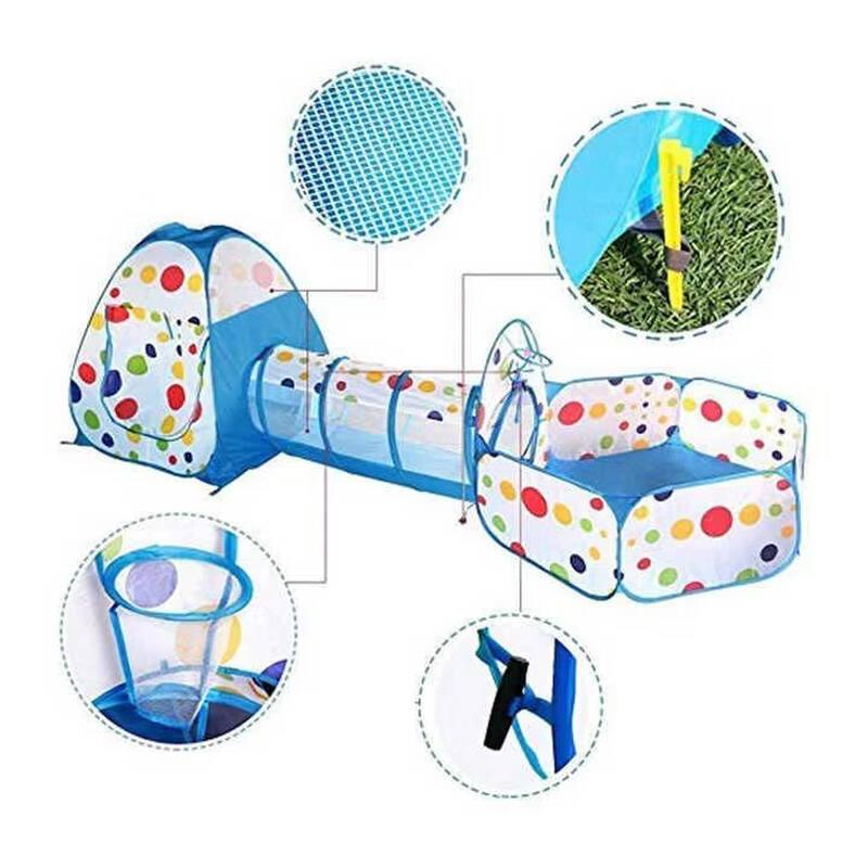 Kids Foldable Play Tunnel and Ball Pit