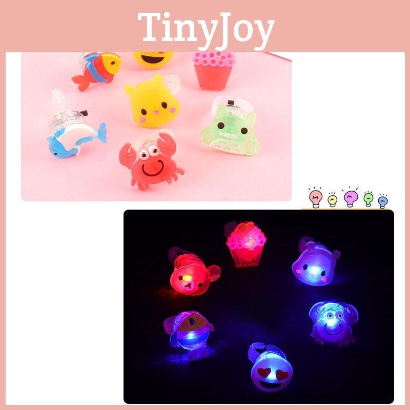 Halloween Christmas Led Light Toy Ring With Flashing Children Interactive Play