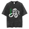 Rock Band Deftones Private Music Snake Washed Vintage T Shirt Men Women Alternative Heavy Metal T-shirt Man Oversized