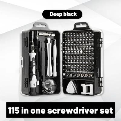 115 в 1 набор отверток Mini Precision Multi Computer PC Mobile Phone Device Repair INSULATED 112 115 в 1