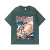 275 GSM Washed T-shirts 100% Cotton DanDaDan V10 Seiko Print Unisex Heavy Cotton T Shirt