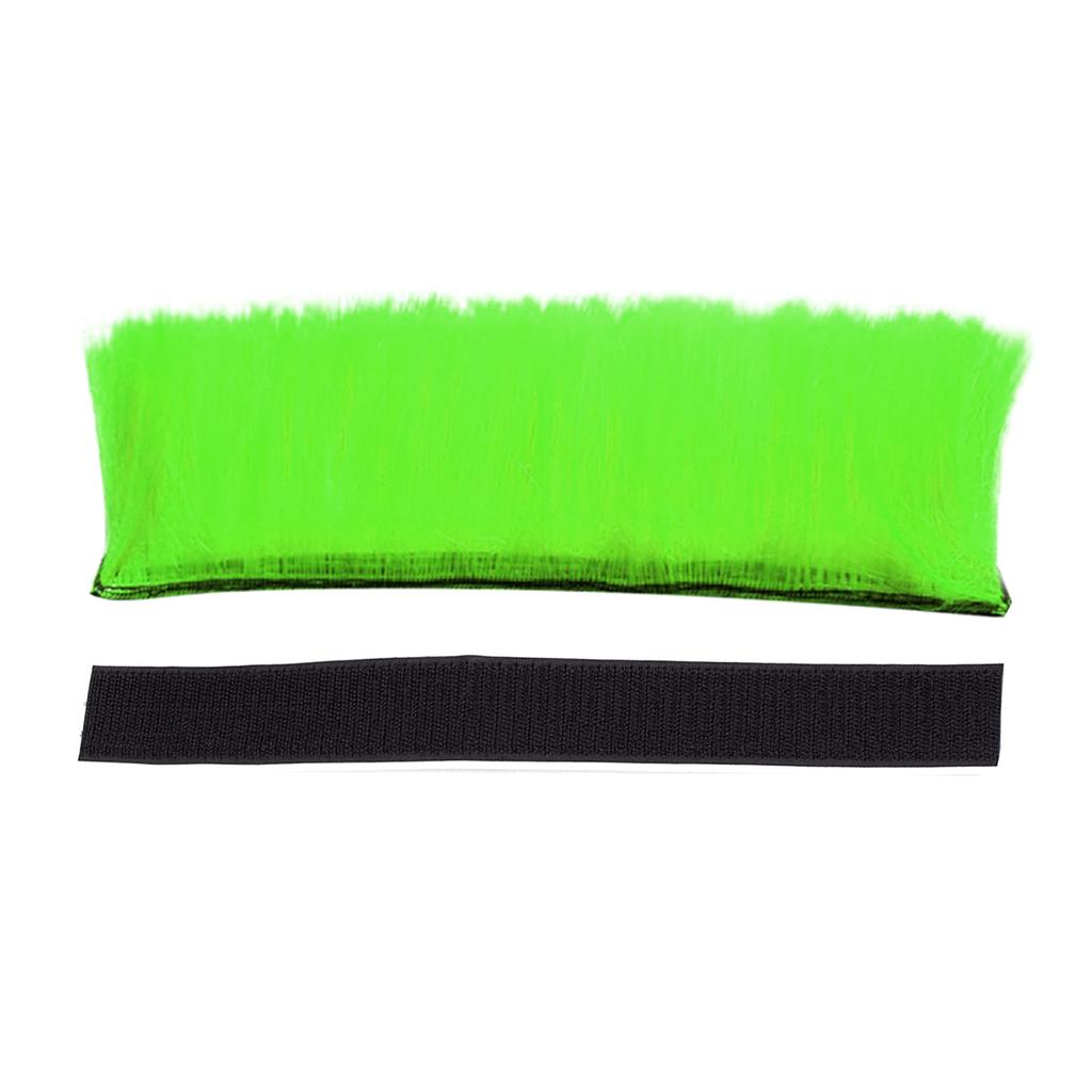 Motorcycle Helmets Mohawk Wig Hair Electric Bike Scooter Motorbike Helmet Accessories Stickers Cosplay Styling Wig Hair