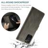 For Samsung Galaxy Note20 Wallet Case AUTSPACE A01 Leather Stand Cover with RFID Blocking Card Holder