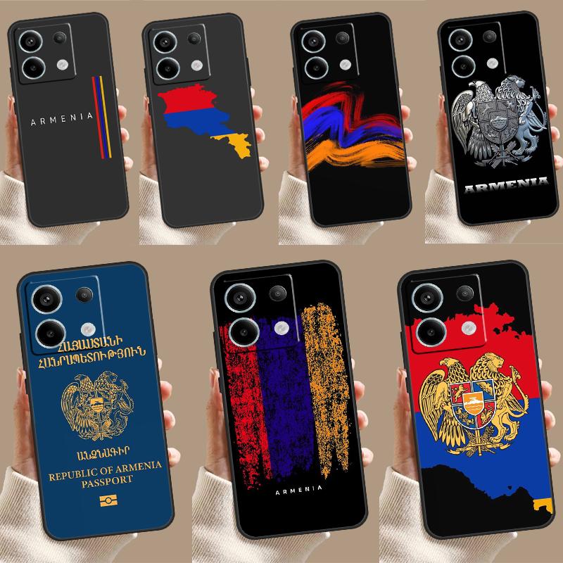 Армения Армяне Флаг Чехол Для Xiaomi Redmi Note 9 10 11 12 13 Pro Plus 9S 10S 11S 12S Redmi 12 10C 9C 13C Чехол
