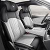 Nezha L Universal Full Leather Car Seat Cushion - Perforated, Full Surround, All-Season Cover.