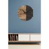Wooden Modern Wall Clock, Hall Wall Clock, Living Room Wall Clock, Home Gift, 42cm