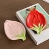 Leaf Shaped Design Soap Drainage Rack Light Luxury Style Draining Soap Holder  Kitchen Sink