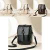 Chic Urban Minimalist Pu Leather Mini Handbag With Secure Zipper For Phone And Coins