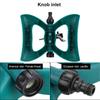 ABS Water Sprinkler 360 Degree Irrigation Sprinkler Rotating Irrigation Sprinkler  Garden Watering