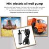 12V Fuel Water Oil Transfer Pump with Switch Stainless Steel Kerosene Motor Oil Transfer Pump