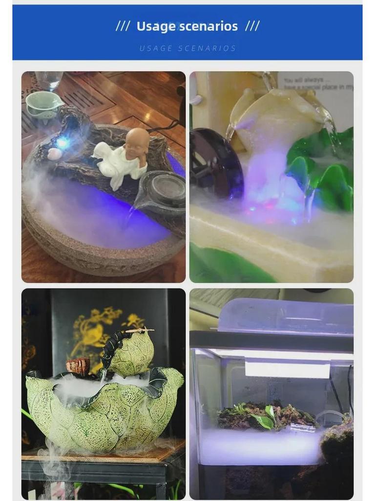 Ультразвуковой распылитель-увлажнитель воздуха для аквариумов и прудов