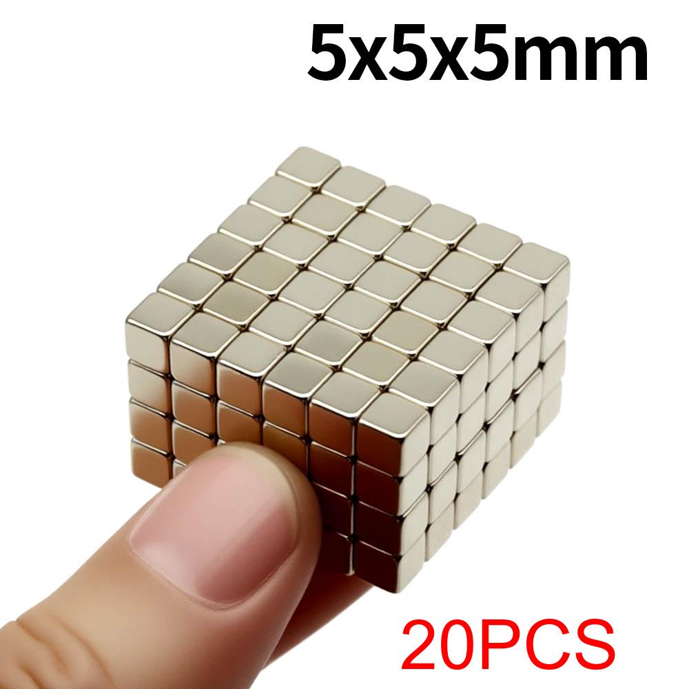 5x5x5мм Суперсильный Неодимовый Магнит N35 NdfeB Постоянный Магнит imanes Блок Мощные Магниты Магнит на Холодильник
