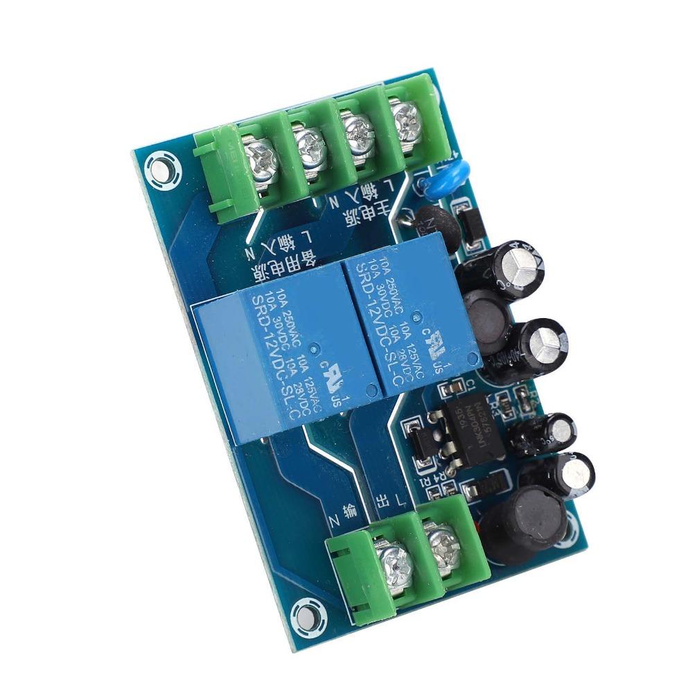2-Channel 2-in 1-out AC Power Switching Module Power Switching Module Dual Power Applications