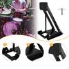 Bass Drum Practicing Pad Percussion Parts Foldable Compact Size Resuable Sturdy Professional High