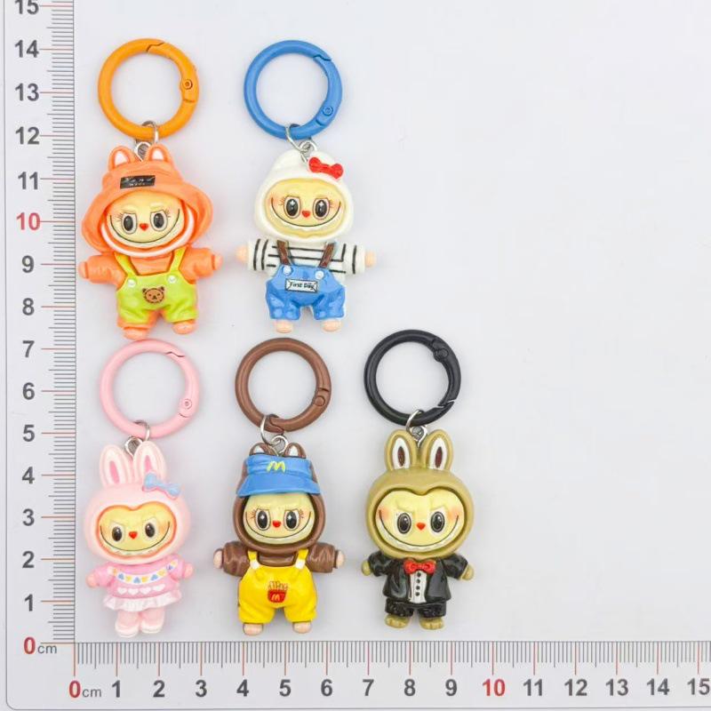 Мультяшный брелок-подвеска из смолы для DIY-куклы, для украшения рюкзака