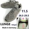 LUNGE Adagio кроссовки для высоких результатов 11.5 28.5-29.5 серый Германия(ИСПОЛЬЗОВАЛ)