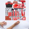 Children's Construction Tool Set with Interactive Drill Toy Box