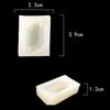 5Pcs/Set Keychain Silicone Mold Set Round Rectangle Pendant Jewelry Making Mould