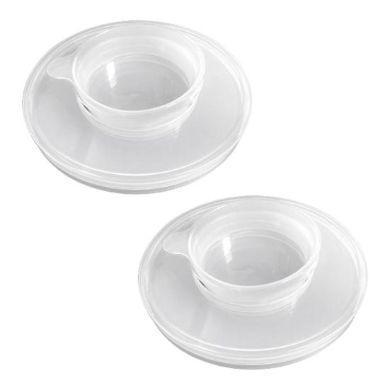 Mixer Bowl Covers for KitchenAid 4.5-5 Qt Stand Mixer Anti-Splash Baffle Transparent Lid with Extra Pouring Window Plastic Bowl Cover To Prevent